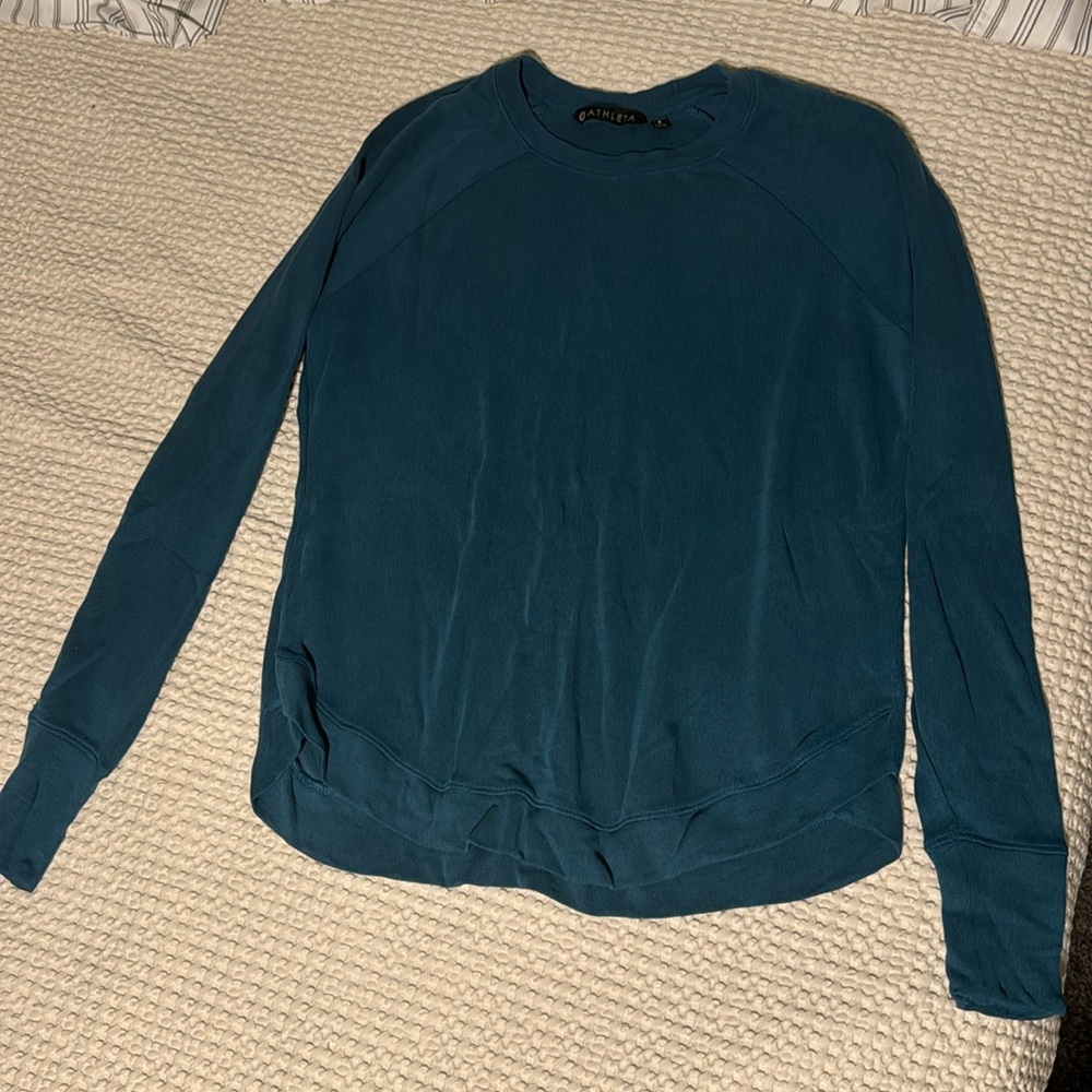 Athleta Small Thin Sweater Long Sleeve